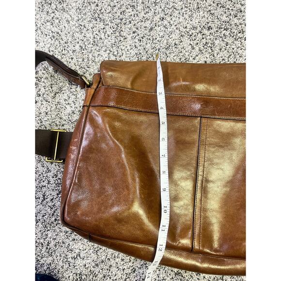 Coach‎ Bleaker Courier Men’s Messenger Bag, Soft Port Classic Rustic Old Money - Picture 15 of 16